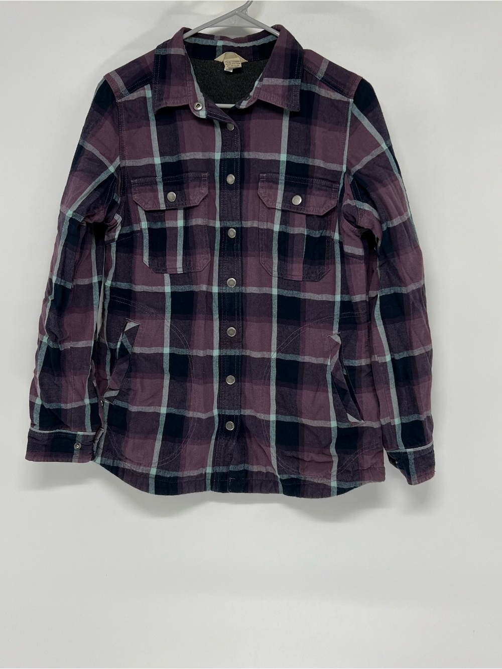 Duluth lined snap jacket small